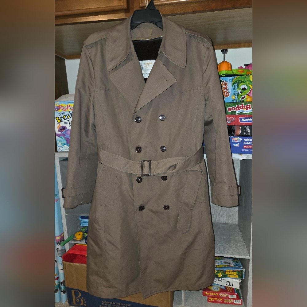 London Fog Men’s Trench Coat - Overcoat